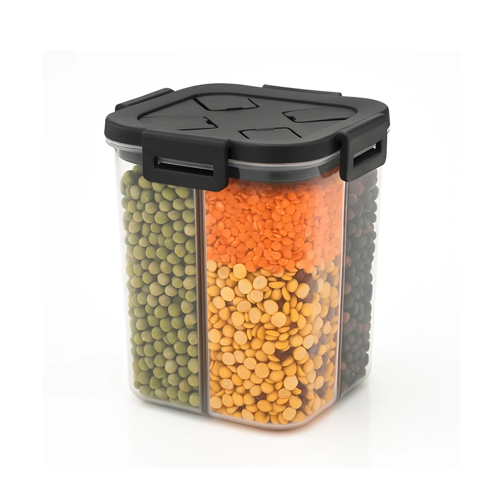 4 Section Container Jar